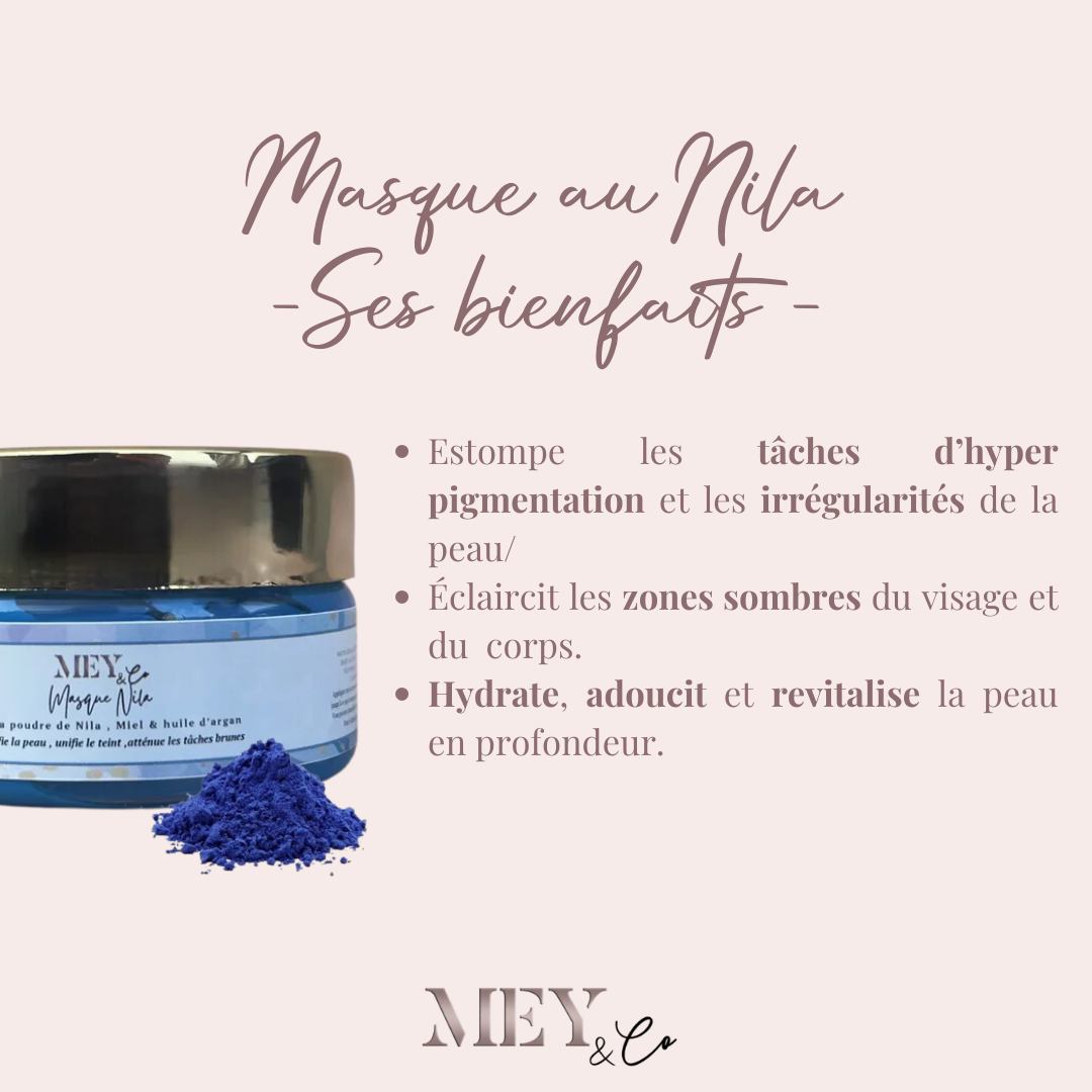 Masque au nila : bienfaits