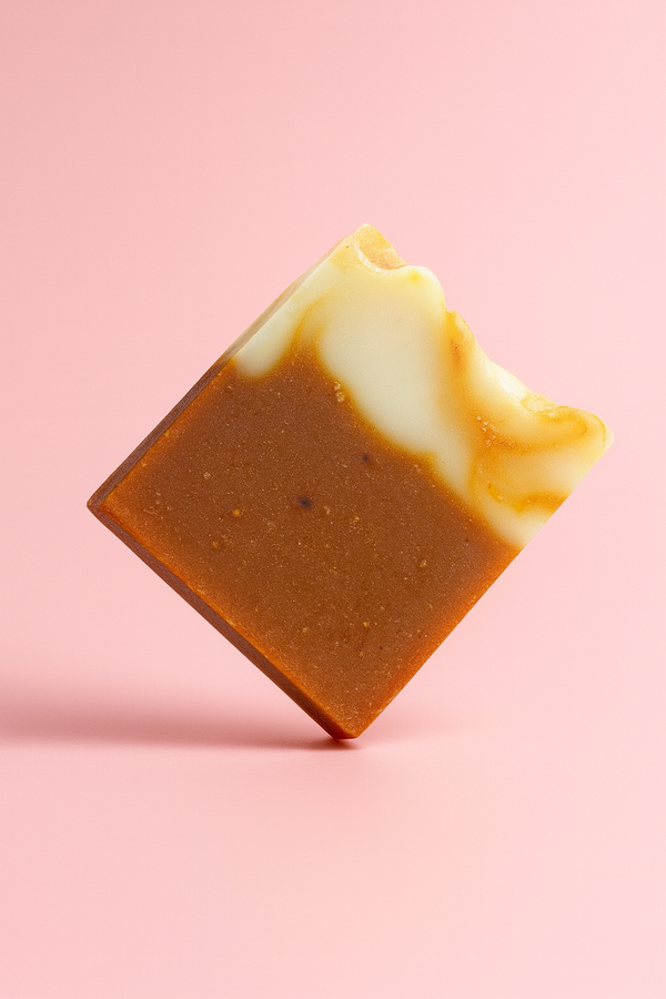 Savon Lait de chèvre, Curcuma, Urucum