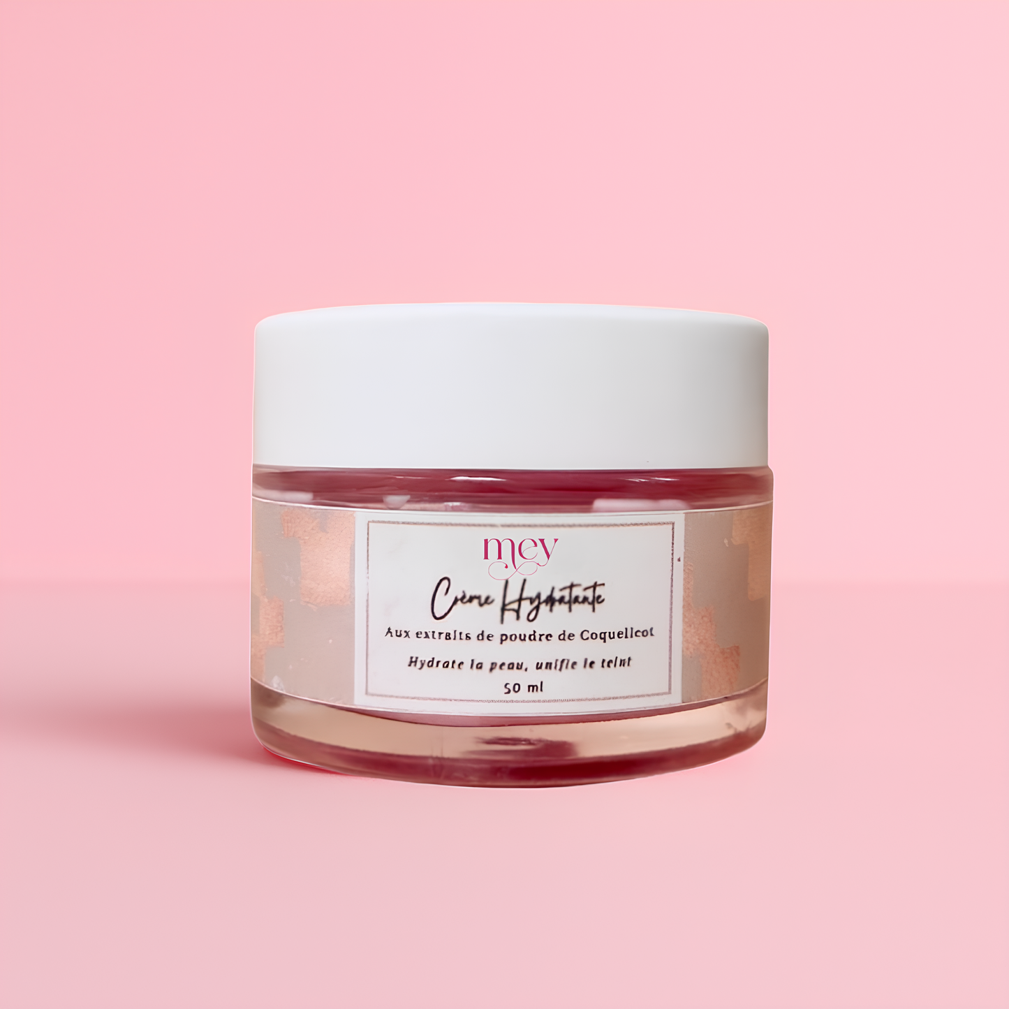 Crème Hydratante et unifiante à la Poudre de coquelicot
