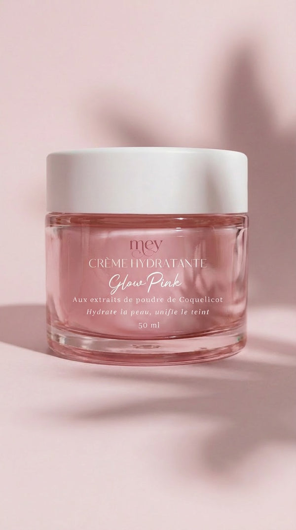 Crème Hydratante et unifiante à la Poudre de coquelicot