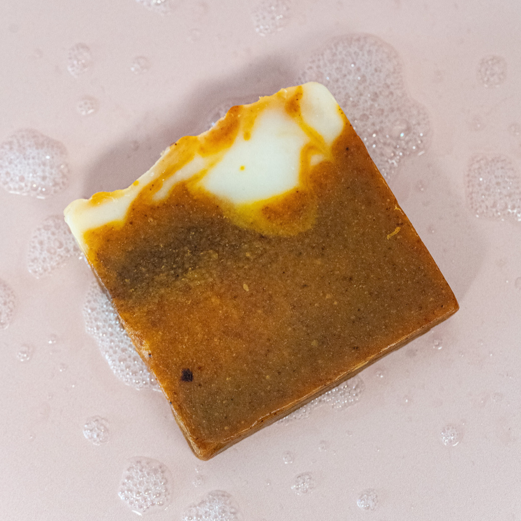 Savon au lait de chèvre : mousse